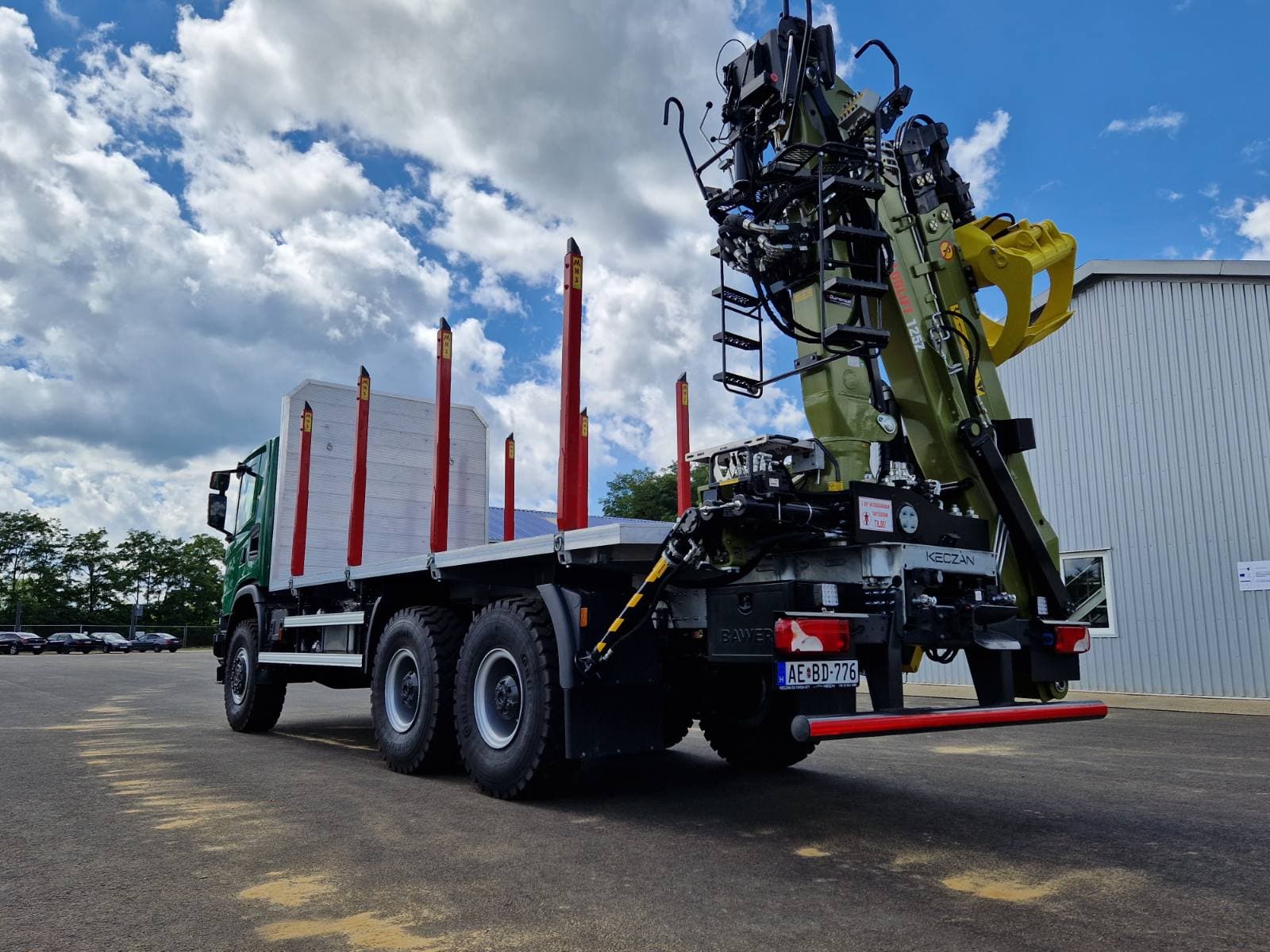 Palfinger forestry crane – 1. kép